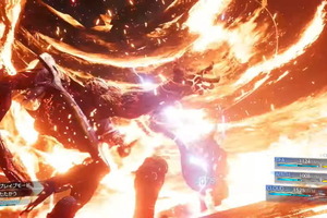 「ファイナルファンタジー7 リメイク」TGS2019ステージイベントのアーカイブ映像公開！ 召喚獣イフリートの迫力を見よ 画像