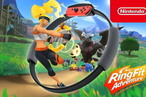 ゲームで楽しくフィットネス！ 任天堂の新たな健康サポートゲーム「リングフィットアドベンチャー」発売 画像