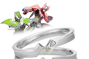 「タイバニ」ピッタリ重ねるとグッドラックモードも再現できる？ コラボリングがセットで登場 画像