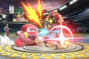 「スマブラSP」カービィがテリーを吸い込むと...　まさに“OK！” なカッコ可愛さに注目【特集】 画像