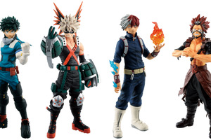 「ヒロアカ」緑谷出久、爆豪勝己らが大迫力フィギュアに！一番くじ 画像