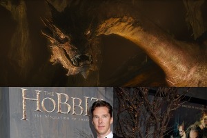 「ホビット 竜に奪われた王国」伝説の竜はカンバーバッチに激似? ビジュアル日本初公開 画像