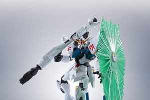 「ガンダムF91」“ROBOT魂”フィギュアが完全新規造形で登場 10年分の技術を集約した新生版 画像