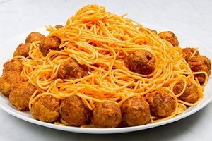 「カリオストロの城」の名シーン ルパンが食べたあのミートボールスパゲティーをリアルに再現 画像