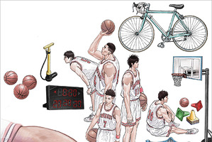 「SLAM DUNK」湘北メンバーがズラリ！井上雄彦“新イラスト集” 描き下ろしの裏表紙 画像