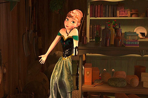 “隠れミッキー”発見!?　ディズニー最新作「アナと雪の女王」のココに注目 画像