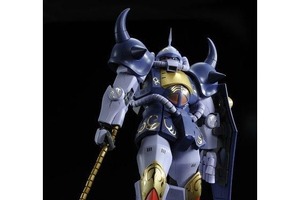 「ガンダム」マ・クベ専用グフ 1/100MGシリーズが再販！ 豪華な装飾をエングレービングシールで表現 画像