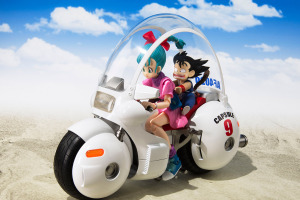 「ドラゴンボール」悟空とブルマの“出会い”のバイクのフィギュアが登場！ 画像