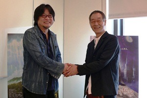 杉井監督と細田監督がエールを交換　今夏公開「グスコーブドリの伝記」、「おおかみこどもの雨と雪」で 画像