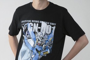 「機動戦士ガンダム00」インパクト抜群のフルカラーTシャツ第1弾は、エクシア、デュナメスら4種が登場！ 画像