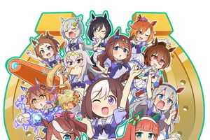 「ウマ娘」新作ショートアニメ「うまよん」第2弾キービジュアル&PV公開！ 7月7日放送開始 画像