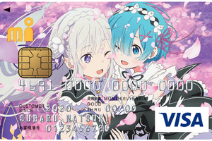 「Re:ゼロから始める異世界生活」初のクレジットカード化！ ポイント貯めるとオリジナルグッズがもらえる 画像