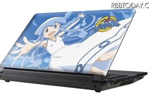 「イカ娘」ノートPCじゃなイカ!! 　録り下ろし音声、壁紙など特典満載 画像