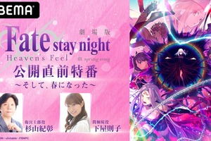 「Fate [HF]」杉山紀彰＆下屋則子が最終章の見どころ語る！ ABEMAで特別番組 画像