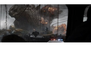 “ゴジラ”遂に姿をみせる　100m超！2014年ハリウッド版GODZILLAビジュアル公開 画像
