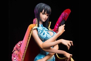 「ワンピース」スリットから覗く美脚と迫力のボディライン！ 二コ・ロビンが大型フィギュアに 画像