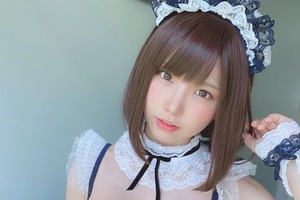 画面から“えなこ”が飛び出してきたらあなたは…？ セクシーグラビアのオフショットを披露 画像