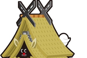 出雲大社そのまんま?!一日一犬！今回は島根犬「47都道府犬Ｒ」 画像