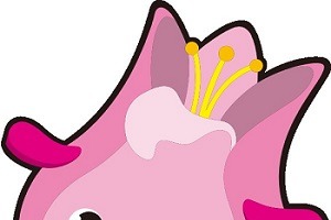 富山犬はあの花がモチーフ　「47都道府犬Ｒ」“一日一犬！”　紹介 画像