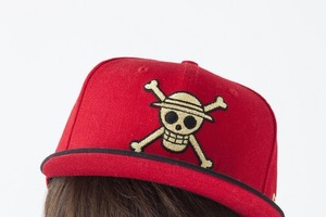 ワンピース×ニューエラ　ベースボールキャップに麦わら海賊団のスカルマーク 画像