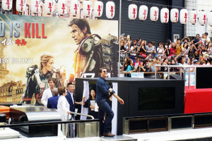 トム・クルーズ「オール・ユー・ニード・イズ・キル」で来日　大阪で道頓堀クルーズ 画像