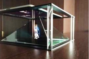 ヴァーチャルアイドルを自宅で実現　3次元ディスプレイ装置「ハコあに」36750円で発売 画像