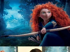 大島優子がディズニー/ピクサーの主人公　「メリダとおそろしの森」王女メリダ役に 画像