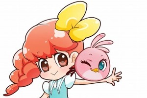 「Angry Birds」が世界初の少女マンガ化 「なかよし」にて連載開始 画像