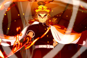 ゲーム「鬼滅の刃 ヒノカミ血風譚」で“炎の呼吸”はどう描かれる？ 各キャラの奥義演出をまとめてみた 画像