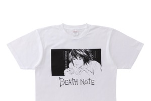 「DEATH NOTE」小畑健イラストのコレクション登場！ 夜神月やLがデザインされたアパレル＆アクセをご紹介♪ 画像