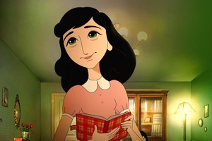 アニメ映画「アンネ・フランクと旅する日記」ふたりの少女を描く場面写真が一挙公開 画像