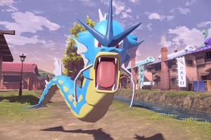 ギャラドスって飛べるんだ…「ポケモンレジェンズアルセウス」で優雅に飛び交うポケモン達を観察 画像