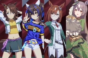 『ウマ娘』1周年で「勝負服モデル」続々登場！パーマー、ヘリオス、イクノ、サトノダイヤモンドが着飾る 画像