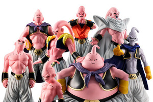 「ドラゴンボールZ」魔人ブウ、フィギュア8体セット！ 通常から“アルティメット悟飯吸収”“純粋”まで各形態を収録 画像