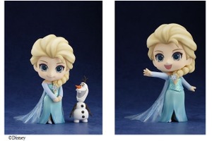 「アナと雪の女王」エルサ　“ありのまま”にグッスマねんどろいどで登場　話題作が人気フィギュアに 画像