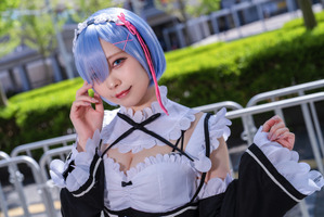 【コスプレ】「ニコニコ超会議2022」『リゼロ』レムの可憐で健気な姿に心奪われる！人気レイヤー・ないる【写真10枚】 画像