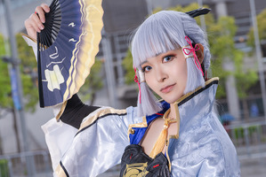 【コスプレ】まるで白鷺の舞うが如き美しさ！『原神』神里綾華の華麗な美しさに魅了！！人気レイヤー・倉地那侑【写真11枚】 画像