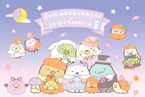 「すみっコぐらし」しろくまたちが川崎のラ チッタデッラでイベント開催♪ 第1弾はハロウィン！ 画像