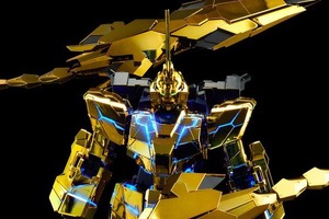「ガンダムNT」不死鳥が放つ究極の輝き…ユニコーンガンダム3号機がガンプラPGに登場！ 青と金のコントラストで荘厳な姿 画像