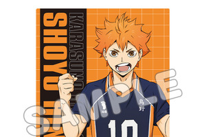 「ハイキュー!!」日向翔陽や影山飛雄ら推しキャラが選べる14名の新グッズ！ほぼ等身大タペストリーなど 画像