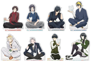 「刀剣乱舞-花丸-」お座りポーズ＆ちびキャラ刀剣男士の描き下ろしイラストグッズ登場！ 画像