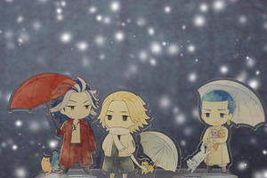 「東リベ」柴大寿、九井一、乾青宗らの“傘っこイラスト”がかわいすぎる！新グッズ登場 画像