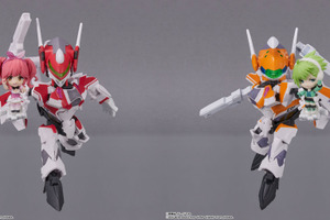 「マクロスΔ」マキナ＆レイナがミラージュ＆チャックのジークフリードと楽しくセッション♪「TINY SESSION」に登場 画像