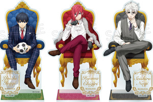 「ブルーロック」潔世一、千切豹馬、凪誠士郎ら6名がフォーマルな衣装で登場♪“玉座”をテーマにした新作グッズ 画像