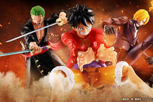 「ワンピース」ルフィ＆ゾロ＆サンジ、鬼ヶ島討入衣装でフィギュア化！“S.H.Figuarts”より完全新規造形で登場 画像