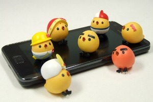 カプセル玩具も発売決定「ぴよ盛り」　アンドロイド版、配信2週間で50万ＤＬ 画像