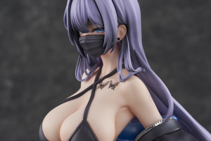 豊満ボディ、黒ビキニ、黒マスク…その妖艶な魅力に抗えない！ イラストレーター・Biyaの「ユナちゃん」がフィギュア化 画像