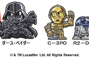 「スター・ウォーズ」が「ビックリマンチョコ」とコラボ　あのキャラクターたちがシールに 画像