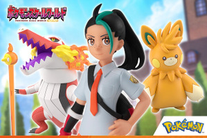 『ポケモンSV』並べて飾りたい！ライバル「ネモ」が、パートナーの「ラウドボーン」「パーモット」とセットで立体化 画像