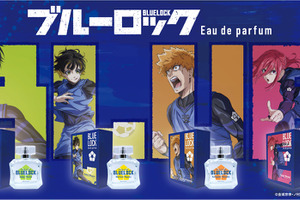 「ブルーロック」キャライメージの香りが広がる… 潔世一、蜂楽廻、國神錬介、千切豹馬の香水が登場！ 画像